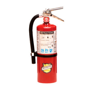 buckeye 2.5 lb Dry Chemical used for small scale fire protection