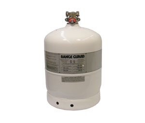 cylinder w/ valve used for kitchen