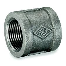 black steel pipe couplings used for fire security