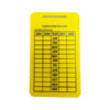 4YPTAG-25 4 YEAR PLASTIC INSPECTION TAG