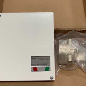white control box assembly for fire security