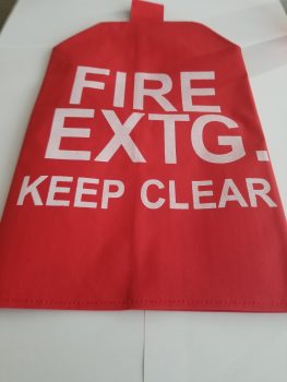 medium duty cover bag for fire extinguisher