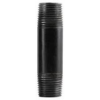 384.5 black steel pipe nipples 2/8" x 4 1/2"