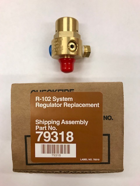 ansul regulator replacement assembly contains all essential parts to prevent a fire in work place