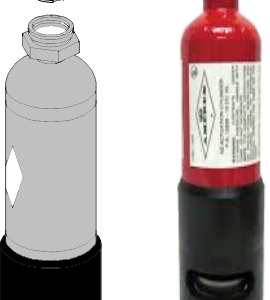 amerex nitrogen cylinder cartdridge