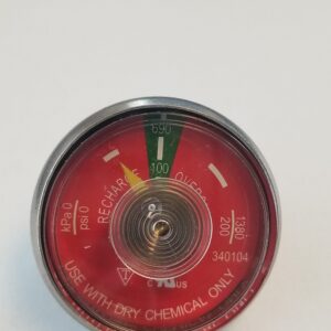 dry chemical gauge tester for fire security
