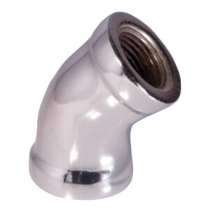 45 degree chrome 3/8 elbow for fire extinguisher pipes