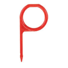 red plastic pull pin for fire security protection