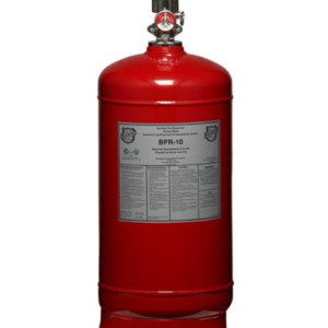 red buckeye 10 flow point cylinder w/ valve for fire security