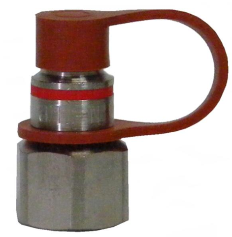 red buckeye nozzle for fire security