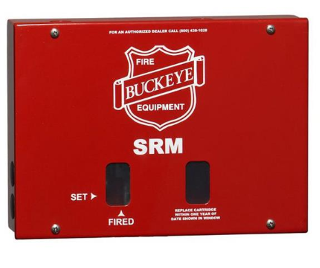 red buckeye control head for fire security