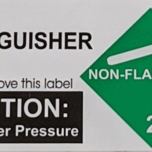 label for fire security - NFS