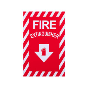 114-NFS 8"X12" VINYL SIGN WITH SELF ADHESIVE