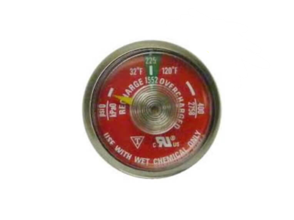 551236 PYRO CHEM 225 PSI WET CHEM GAUGE | National Fire Supply