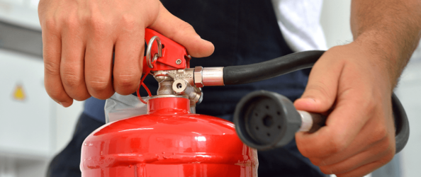 Recharging a Fire Extinguisher