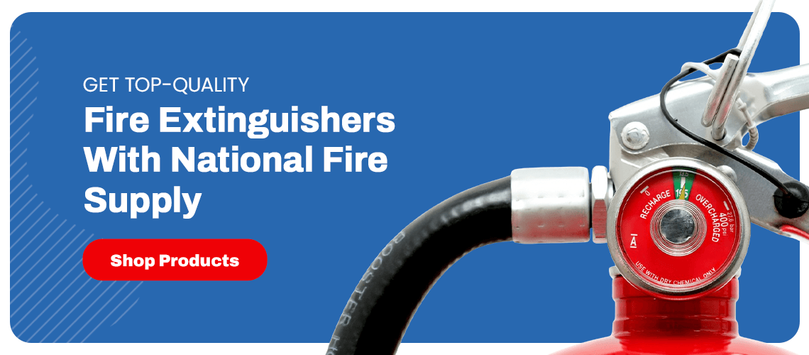Get Top-Quality Fire Extinguishers With National Fire Supply