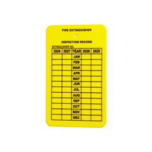 4YPTAG-26 4 YEAR PLASTIC INSPECTION TAG