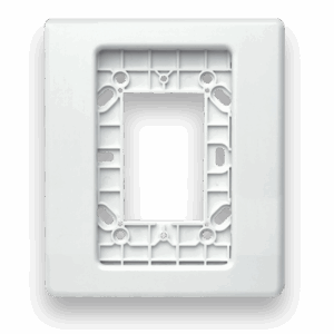 KC-EG1TW EDWARDS GENESIS EG1 COMPACT WALL TRIM PLATE, WHITE