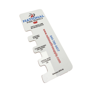 GCOMB PVC MOLDED GREASE GAUGE COMB