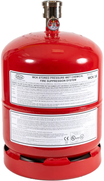 GKT様　RED L size L-36281799 WCK16 CYLINDER ASSEMBLY - PRESSURIZED | National Fire